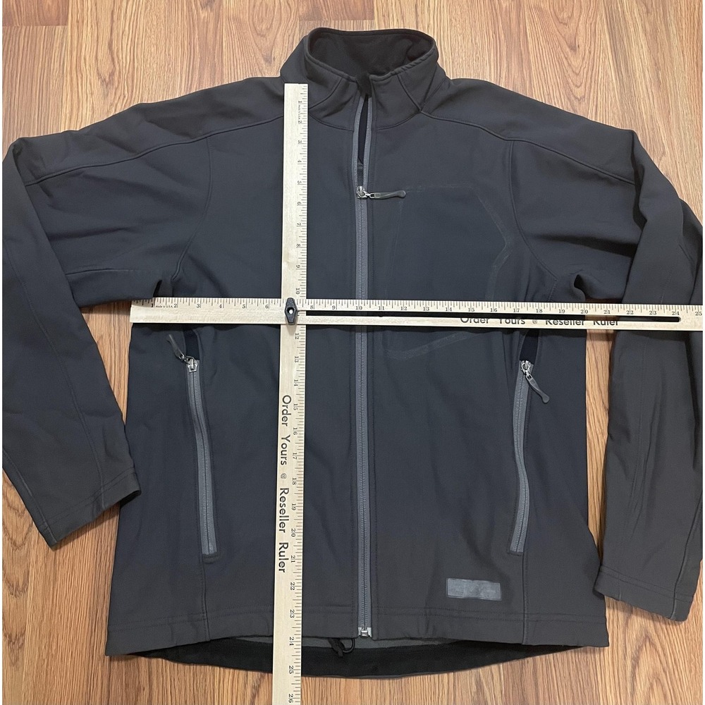 REI Co-op Softshell Jacket Mens Medium Full Zip Fleece Lined Hiking - Picture 9 of 10